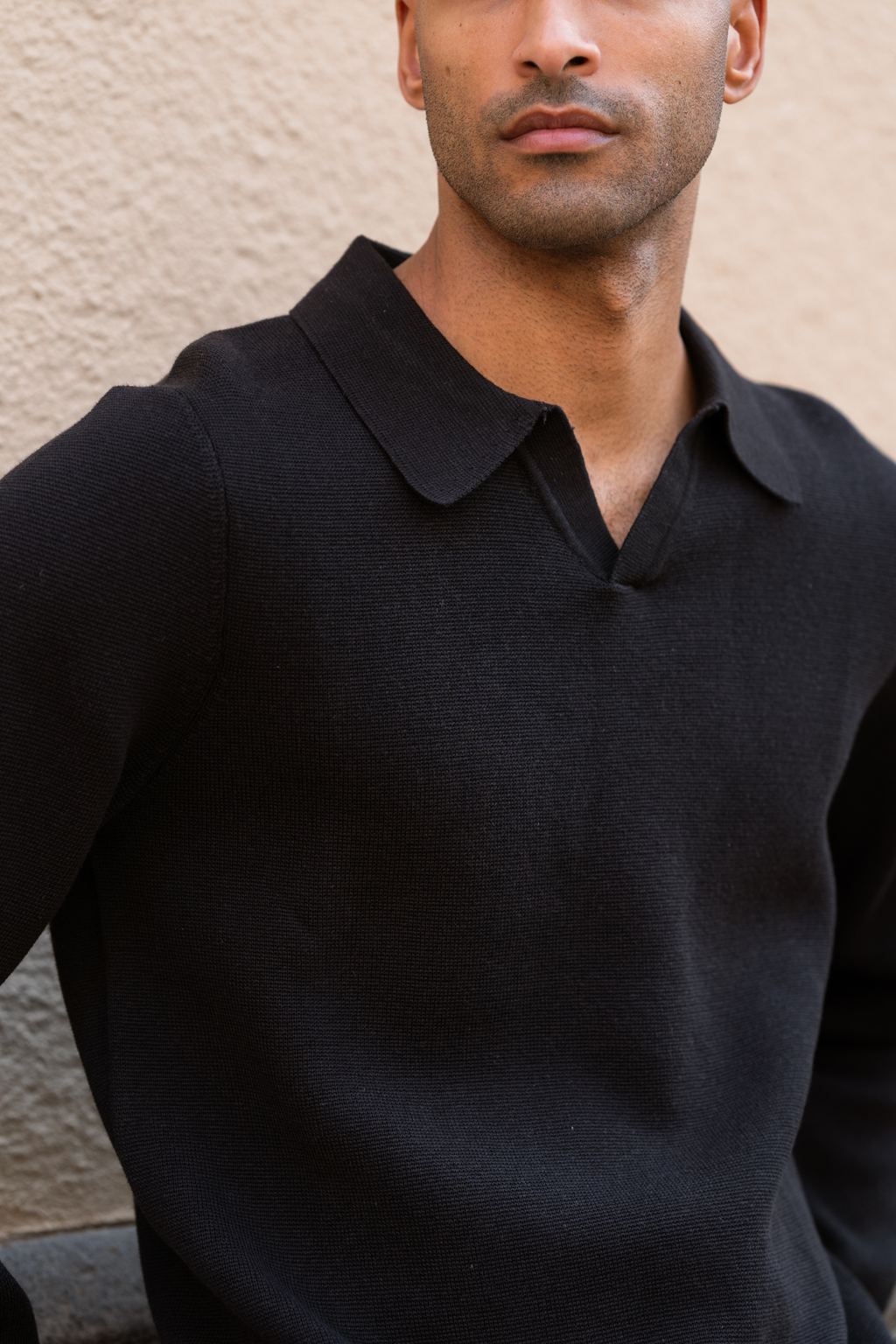 Samuel Polo Knit - Negro