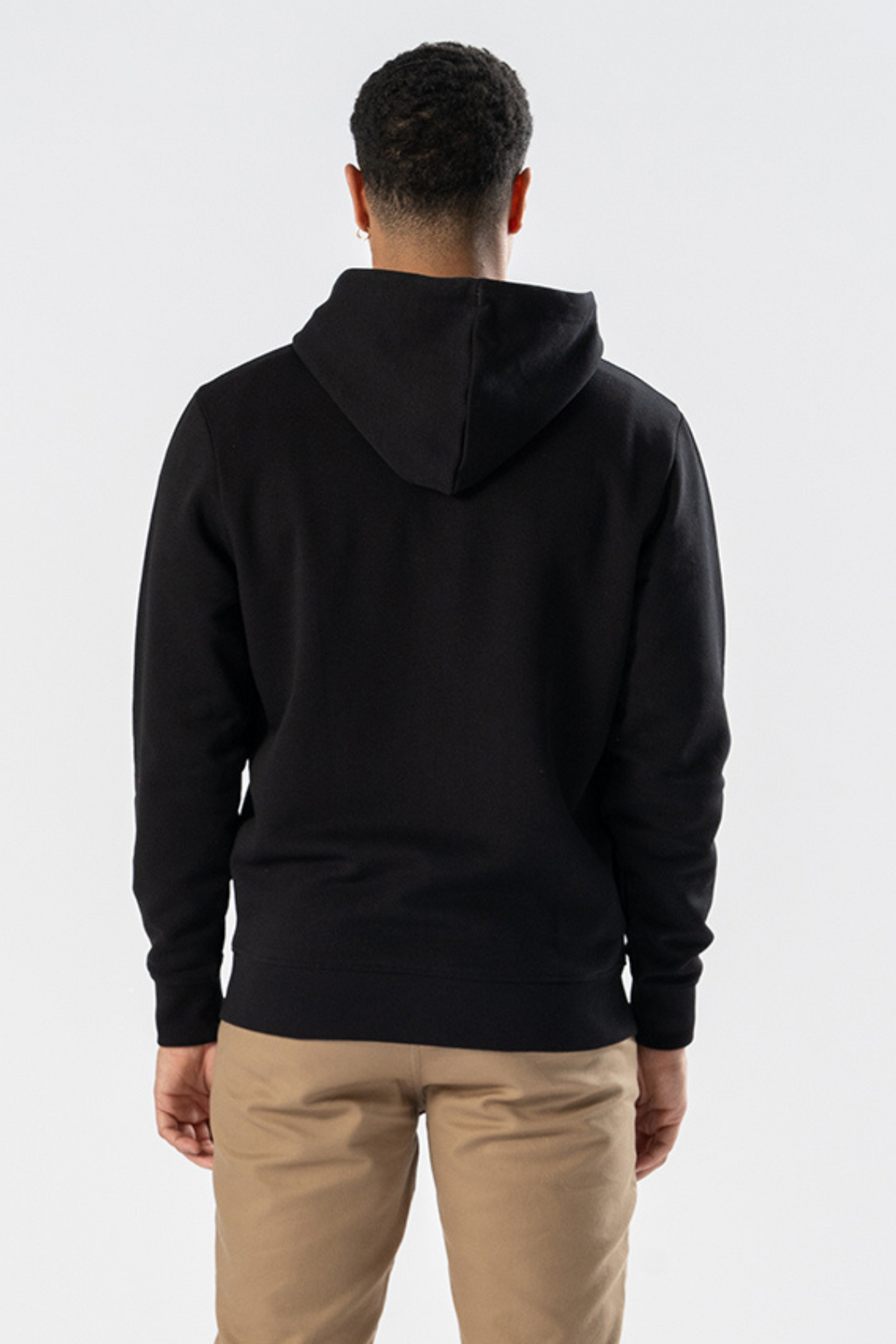 Sudadera con cremallera - Negra