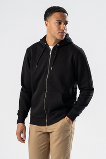 Sudadera con cremallera - Negra