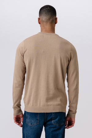 Pullover Roundneck - Sand