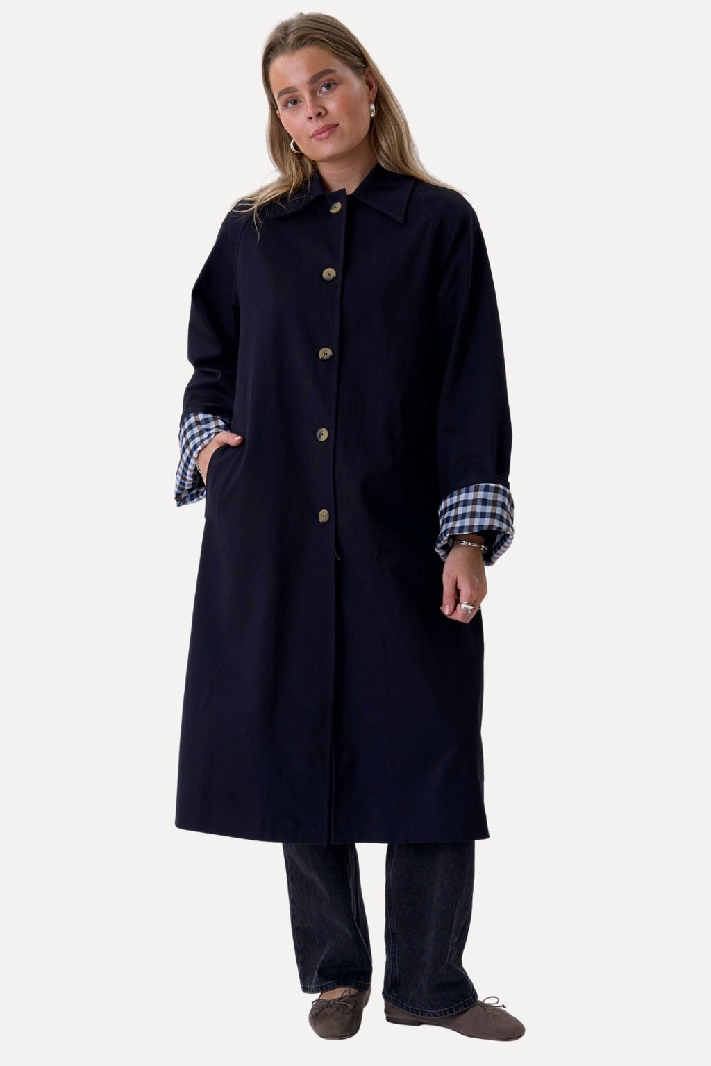 Gabardina Livia - Azul marino
