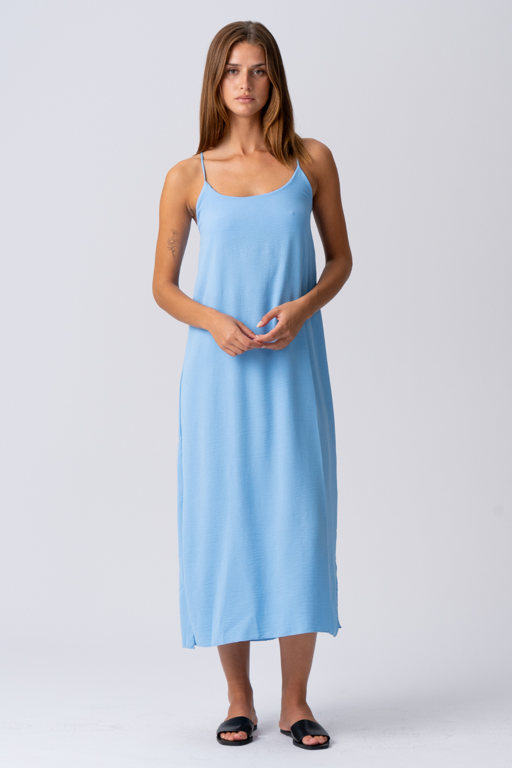 Alicia Dress - Light Blue