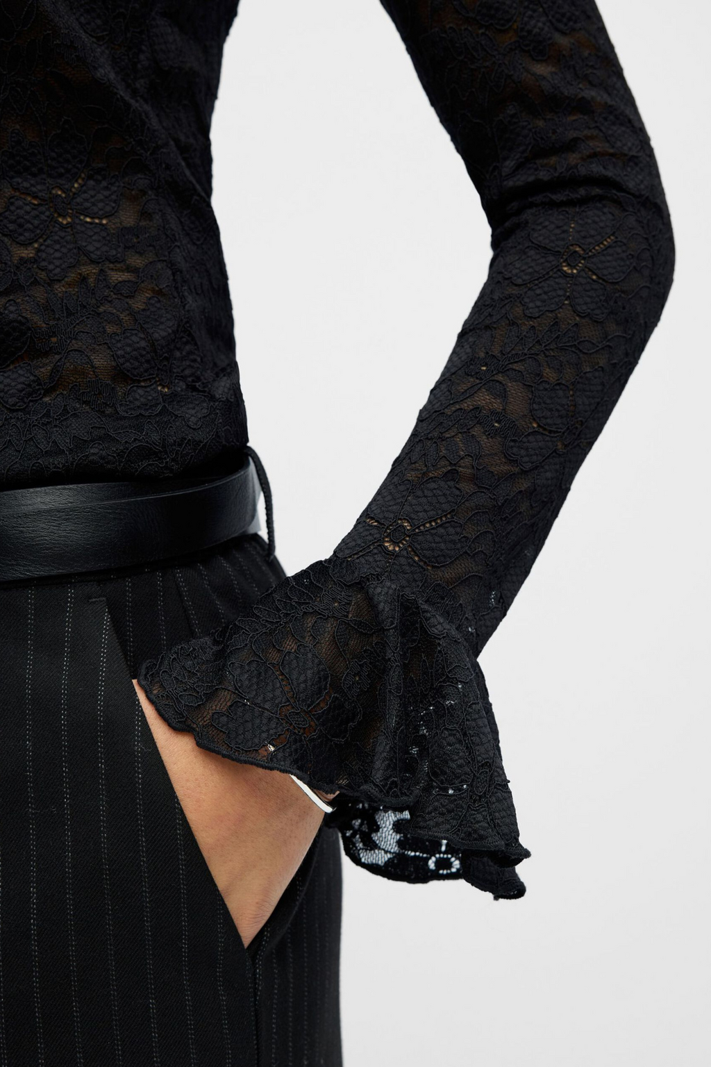 Ines SLI Top - Negro