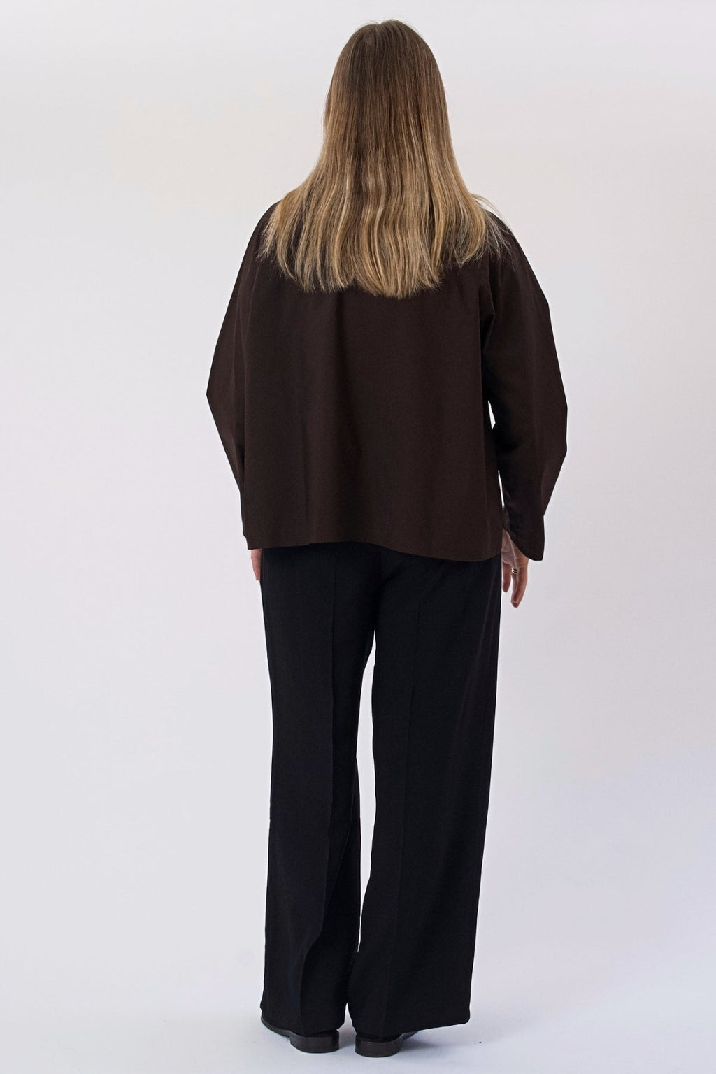 Chaqueta corta Mavis - Marrón oscuro