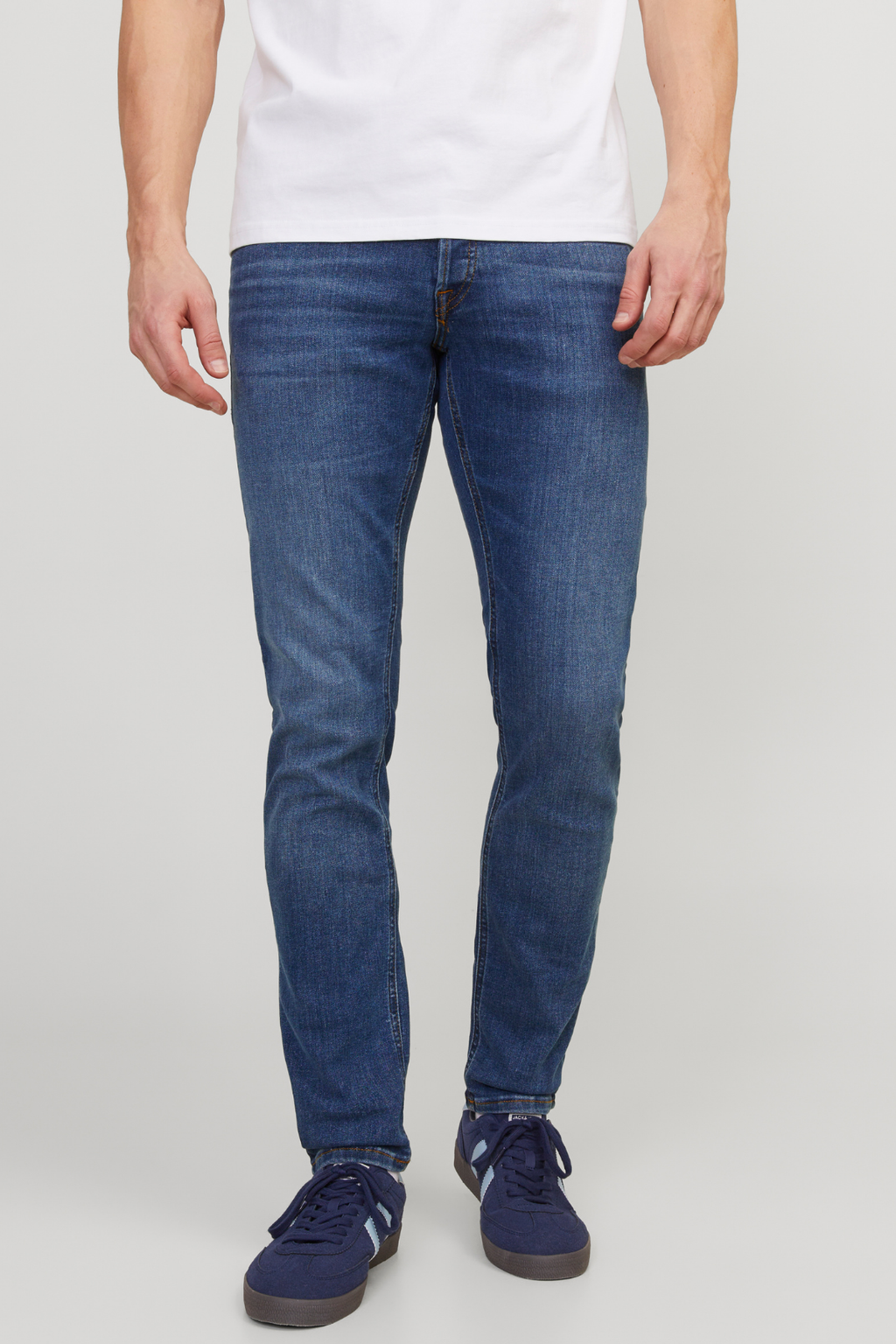 Glenn Stretch Jeans - Denim Blue (Fit Slim)