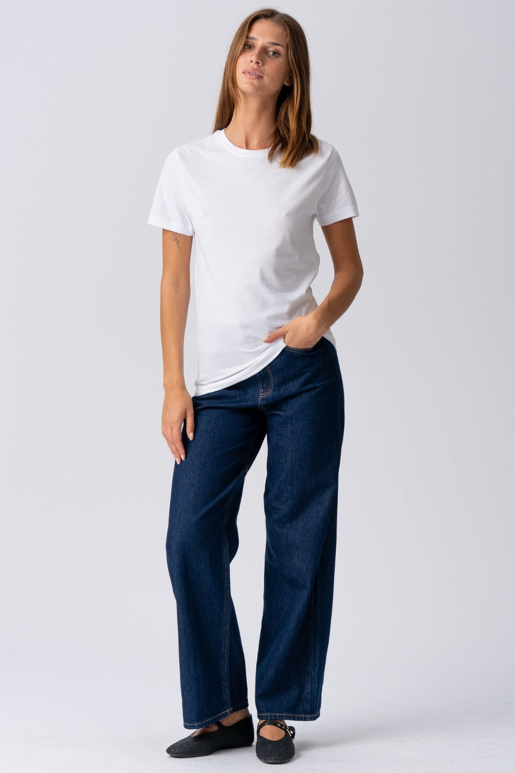 Boyfriend Tee - White (FS)