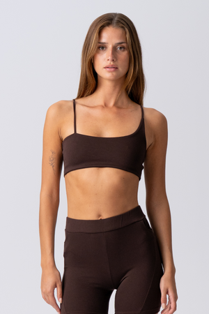 Alisa Mini Top - Brown