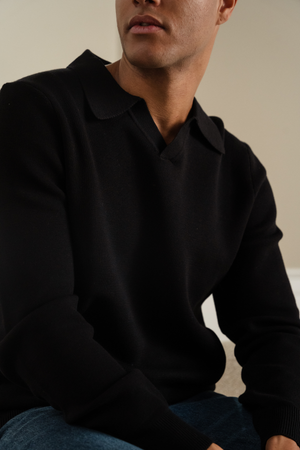Samuel Polo Knit - Negro