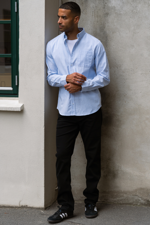 The Original Performance Camisa de Oxford - azul claro/blanco