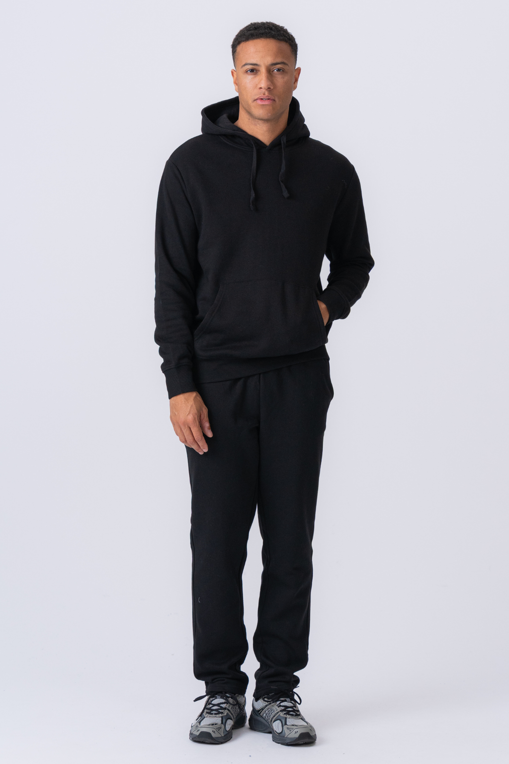 Sudadera con capucha Essential - Negro