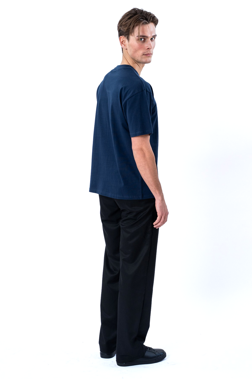 Camiseta cuadrada - Azul marino