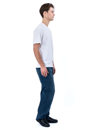 Camiseta cuadrada - Blanco