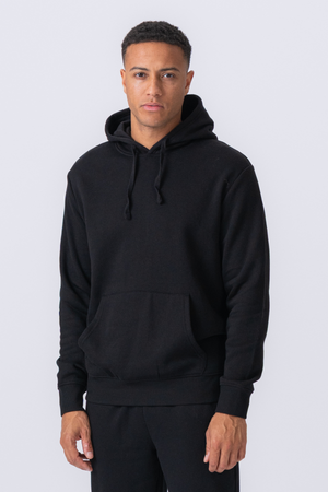 Sudadera con capucha esencial - Negro