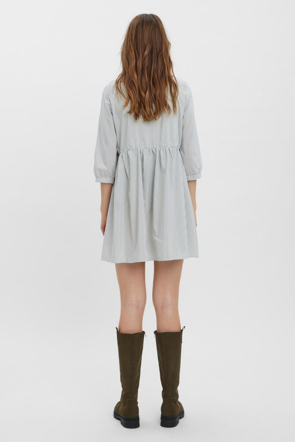 SISI 3/4 Vestido - Verde