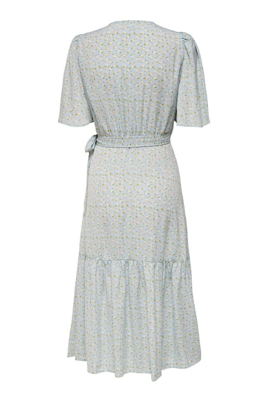 Dina 2/4 Vestido envuelto - Azul