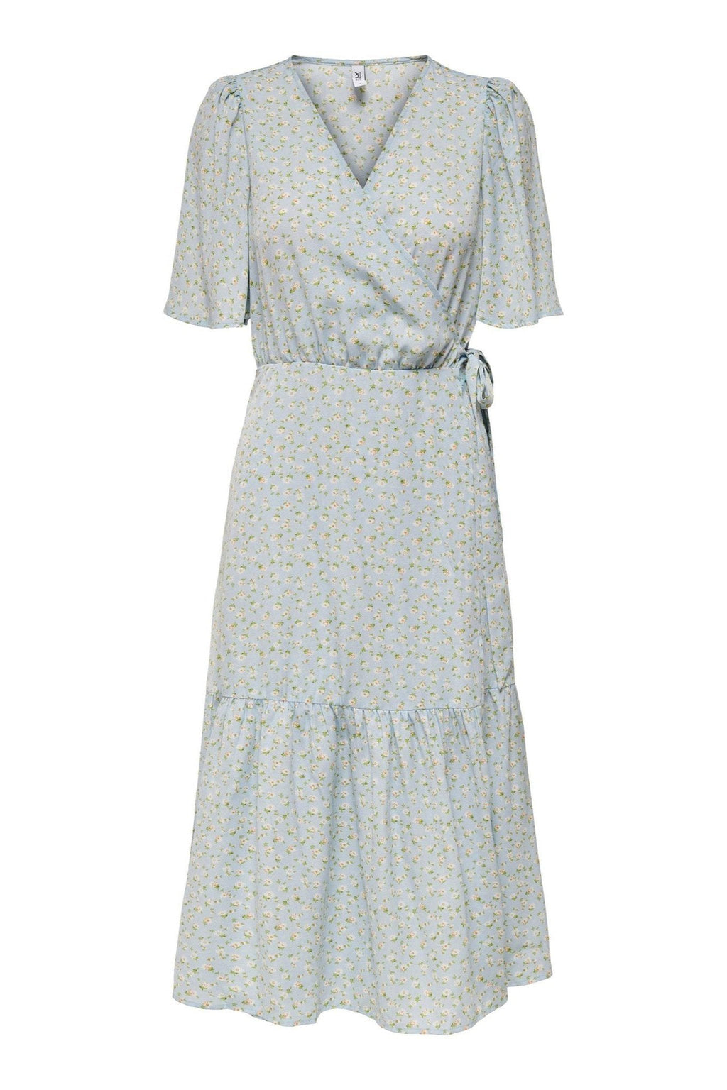 Dina 2/4 Vestido envuelto - Azul