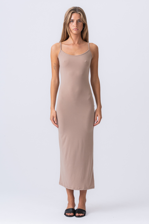 Amaya Maxi Dress - Beige