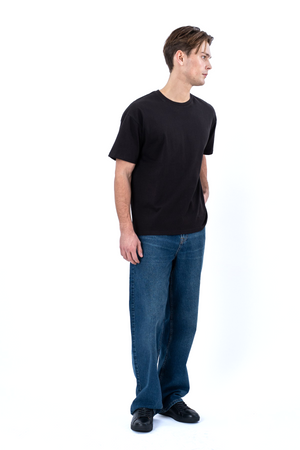 Camiseta cuadrada - Negro
