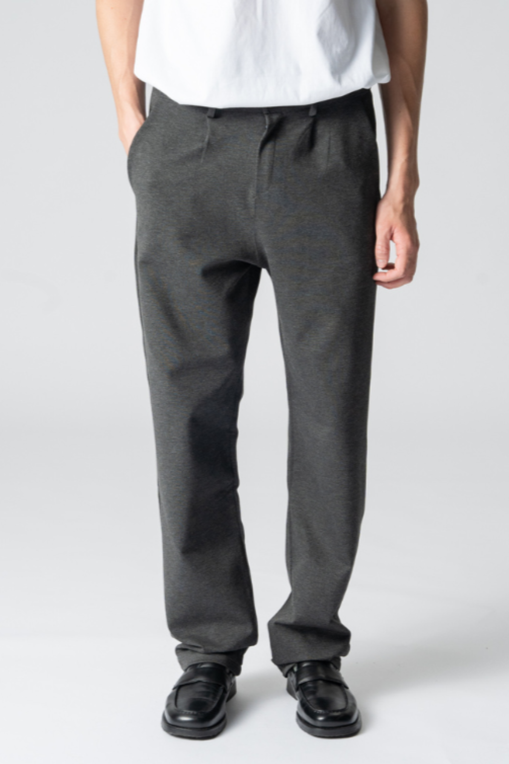 Performance Pants Wide - Gris mezcla