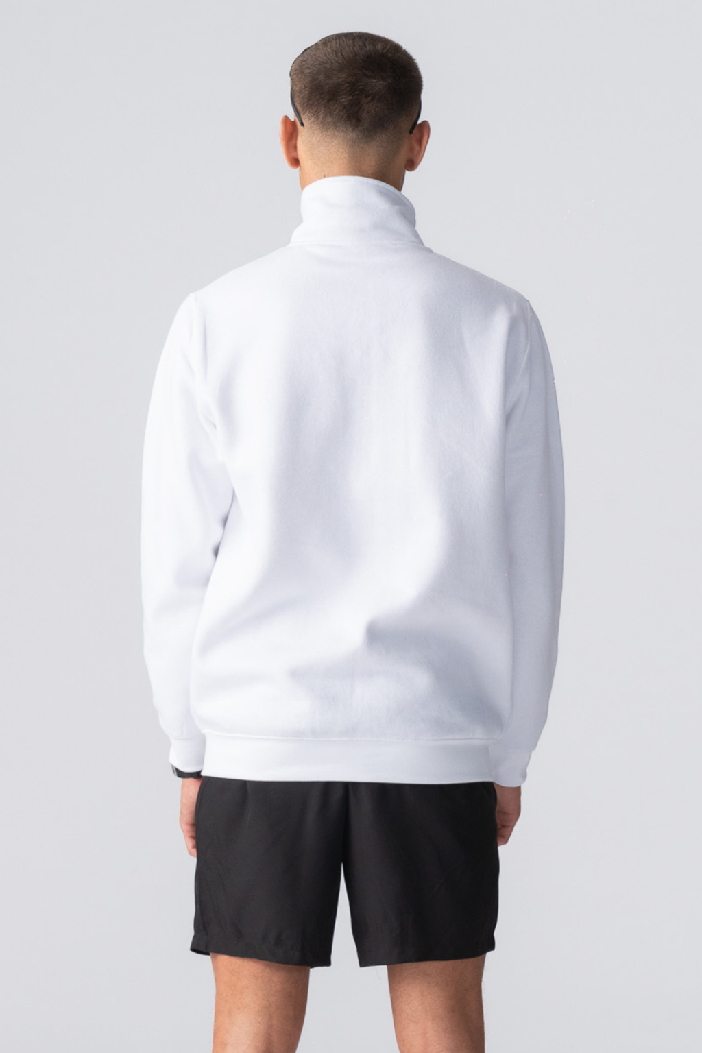Ulan Sweat Zip Jacket - White