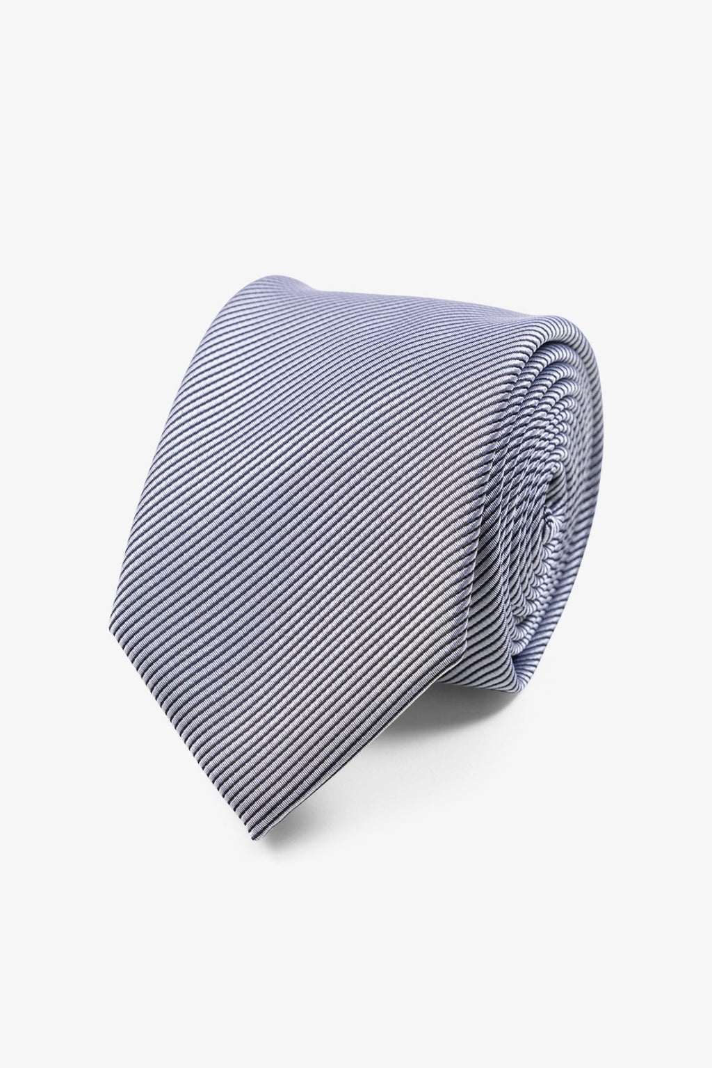 Tie - Black/White Striped