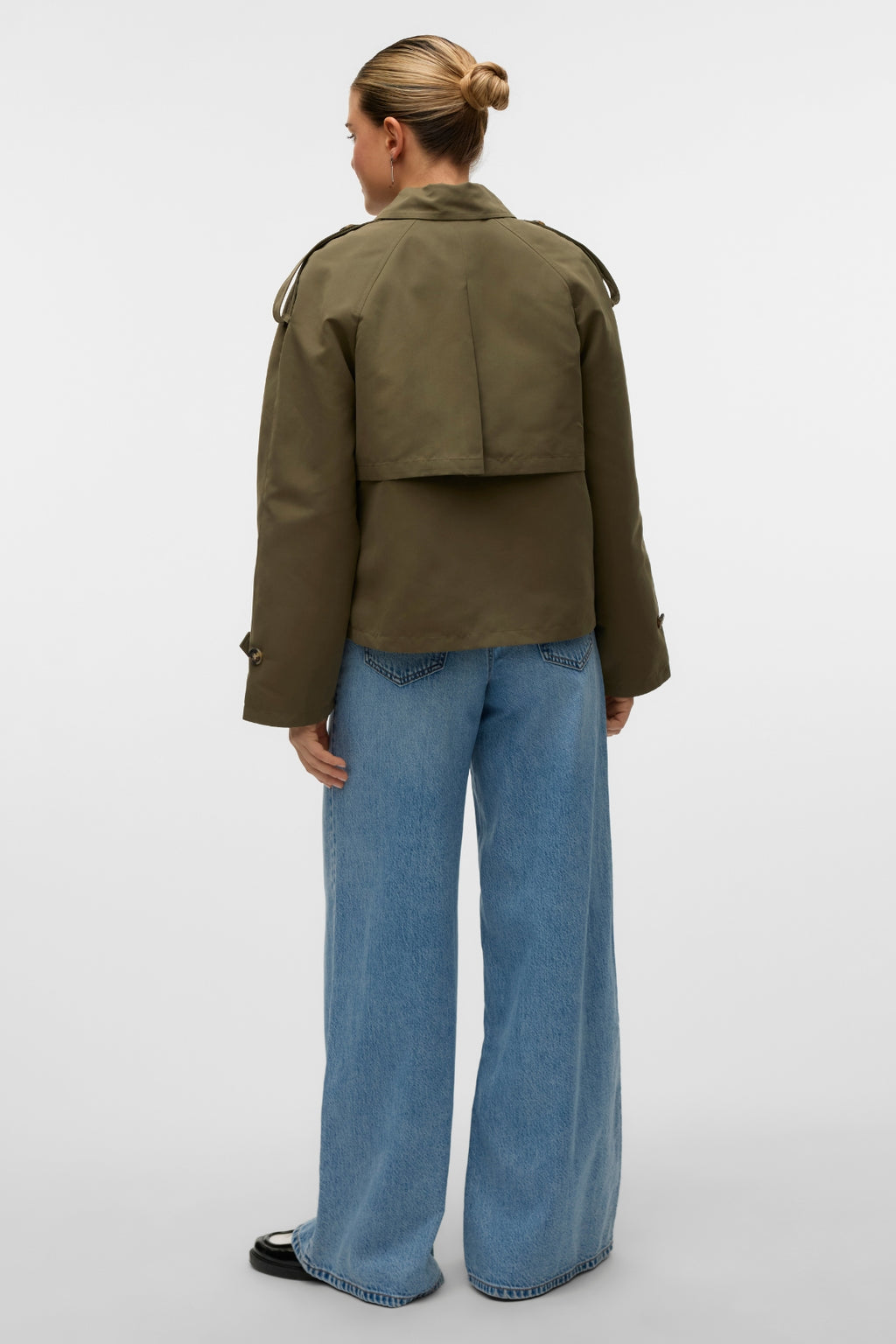 Chloe Short Trenchcoat - Kalamata