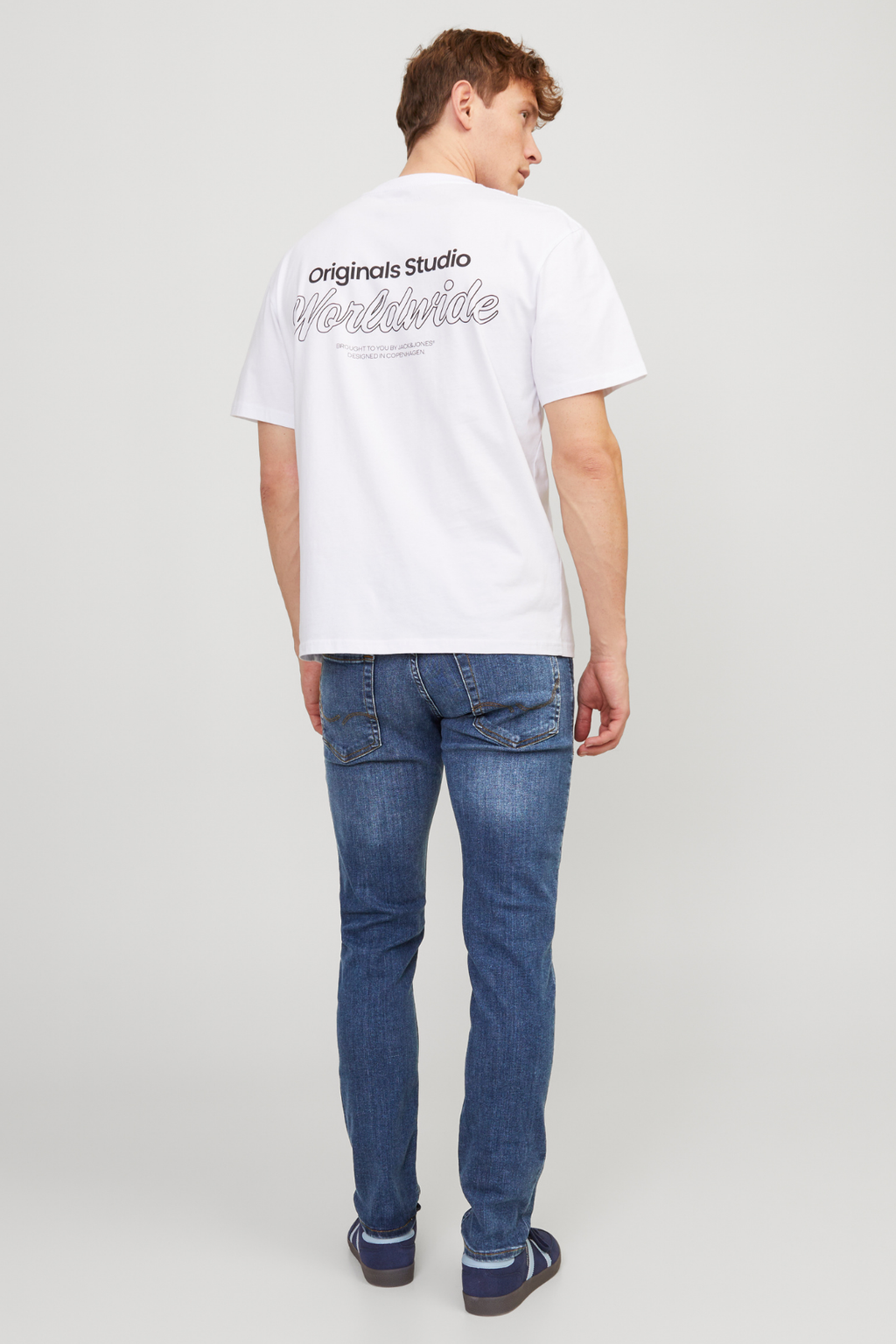 Glenn Stretch Jeans - Denim Blue (Fit Slim)