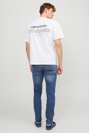 Glenn Stretch Jeans - Denim Blue (Fit Slim)