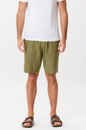 lino Shorts - Verde