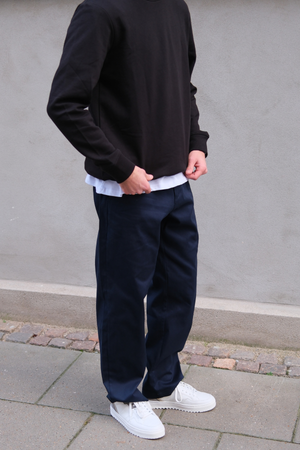 Chino Wide - Navy