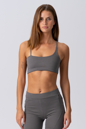 Alisa Mini Top - Gris