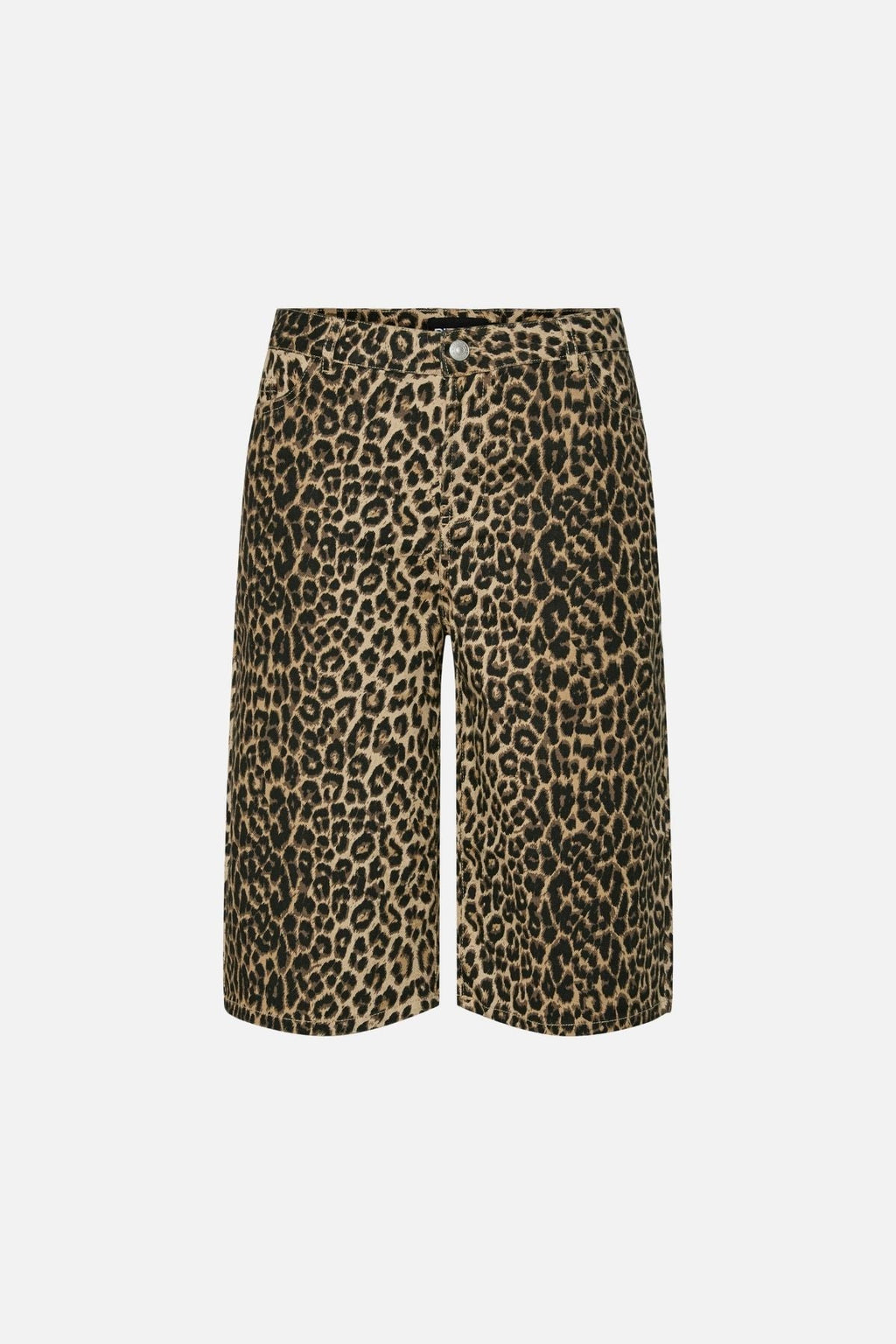 Salume ancho de mezclilla Shorts - Pepper blanco Leo