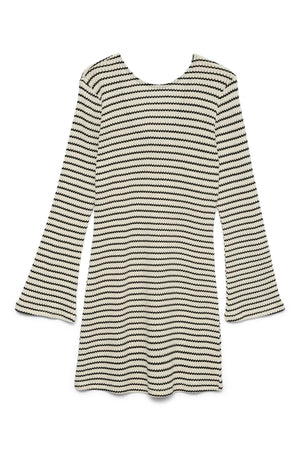 Ohia Short Dress - Birch-Black