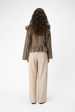 Lisa Wide Pants - Humus