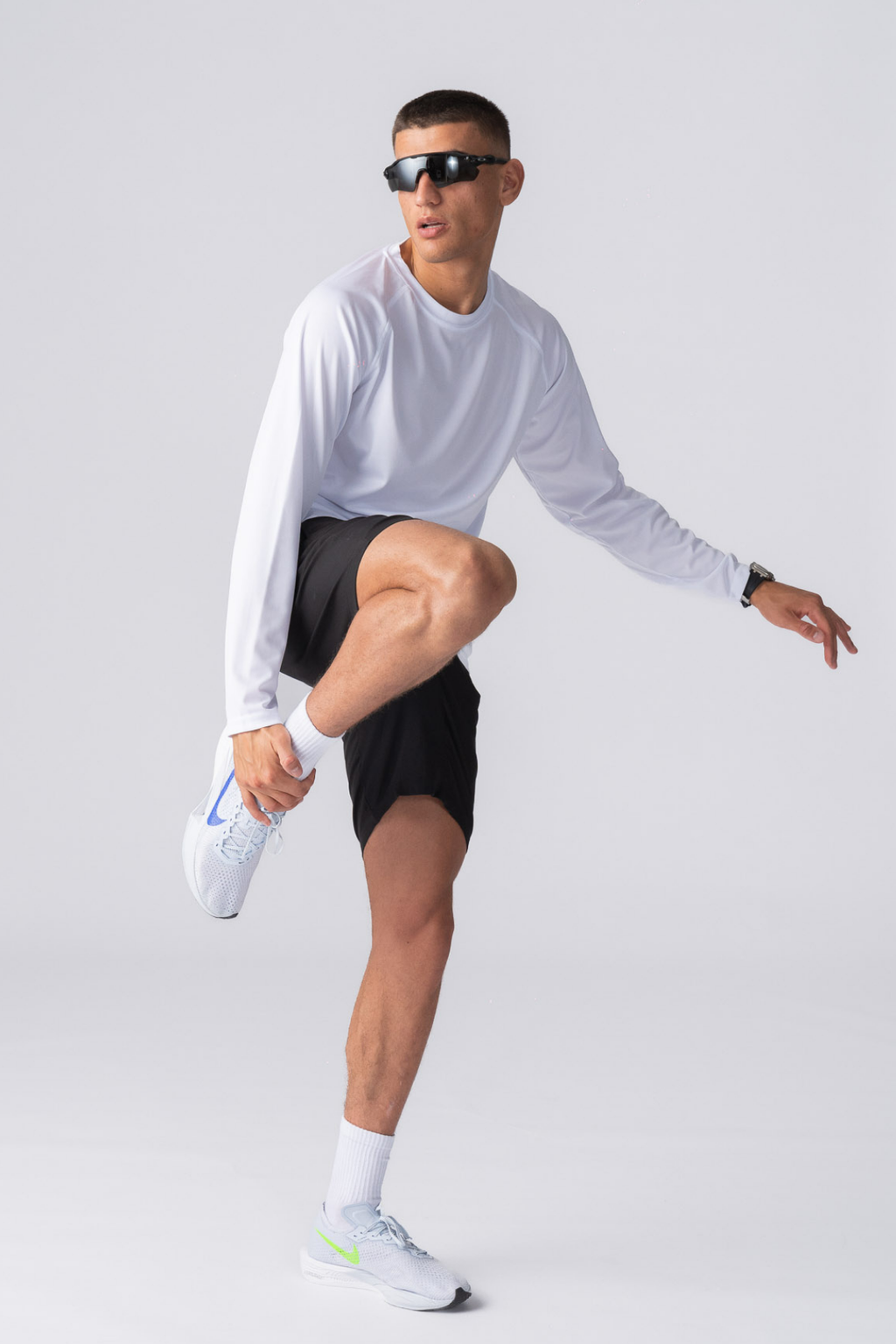 Camiseta de entrenamiento longitude - blanco