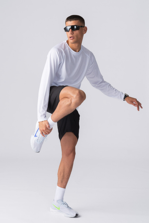 Camiseta de entrenamiento longitude - blanco