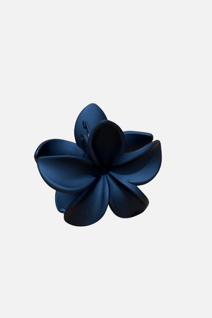 Flower Hair Clip - Black