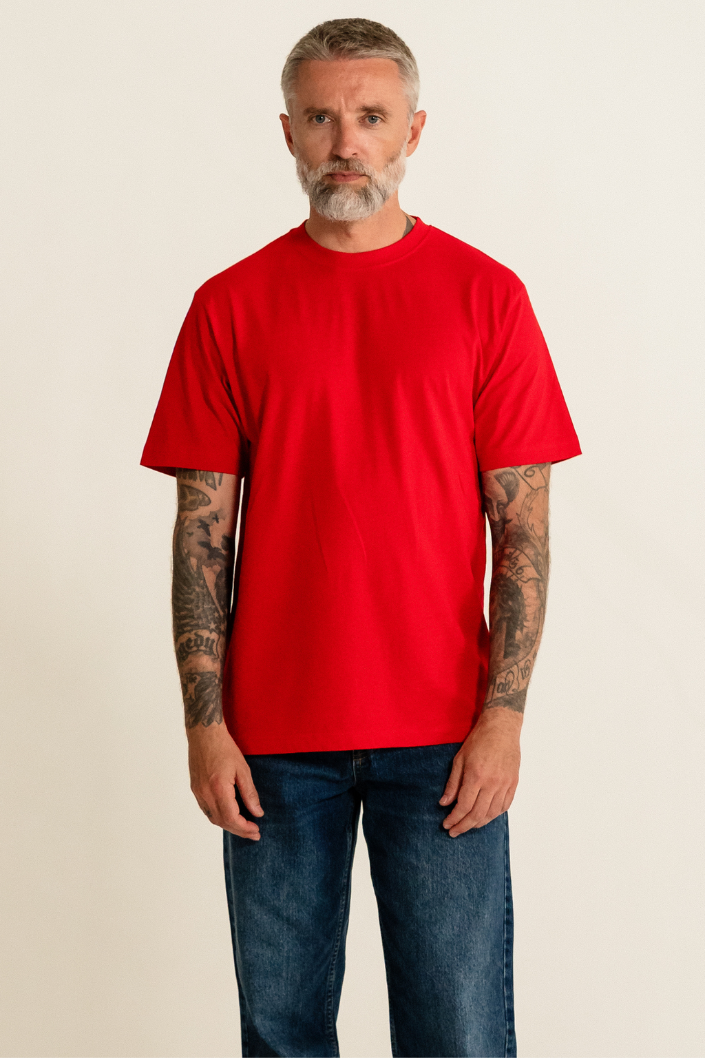 Camiseta de gran tamaño - Red de Dinamarca