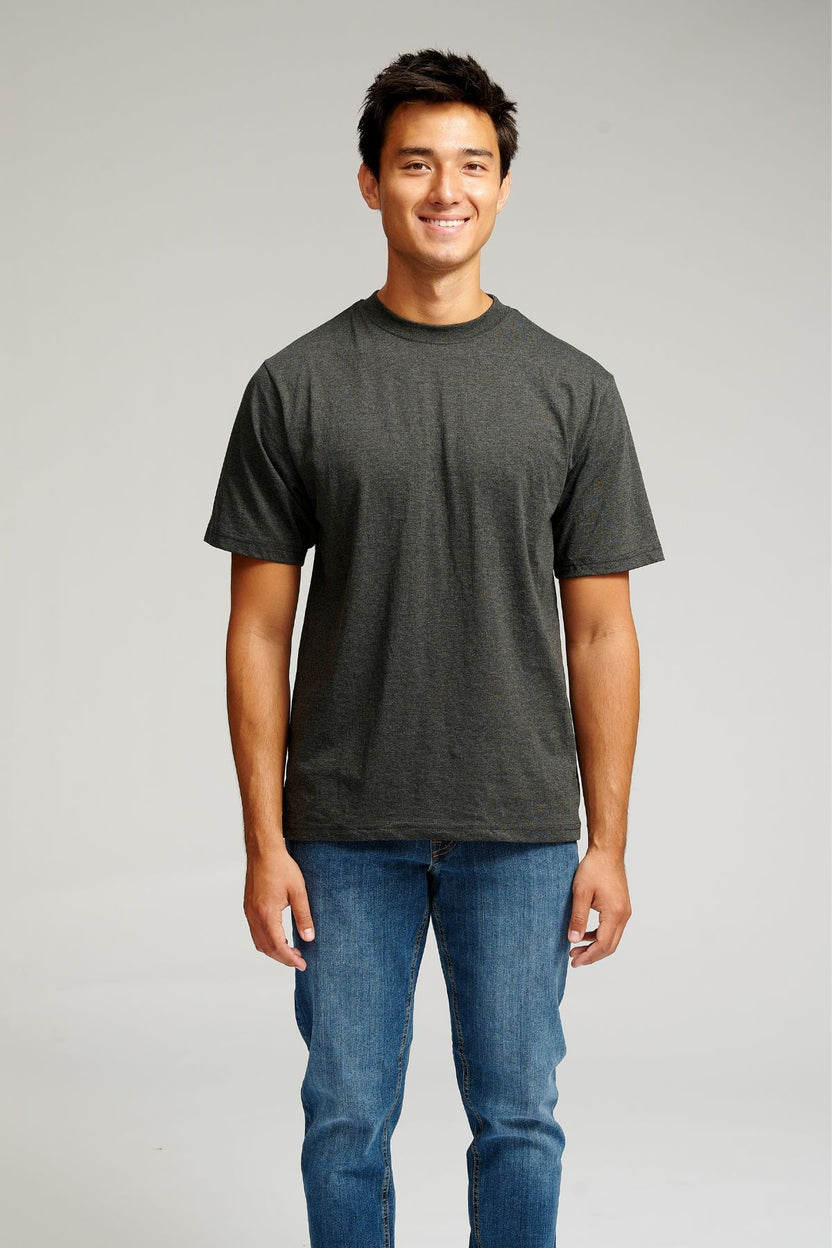 Camiseta de gran tamaño-Black-Gray