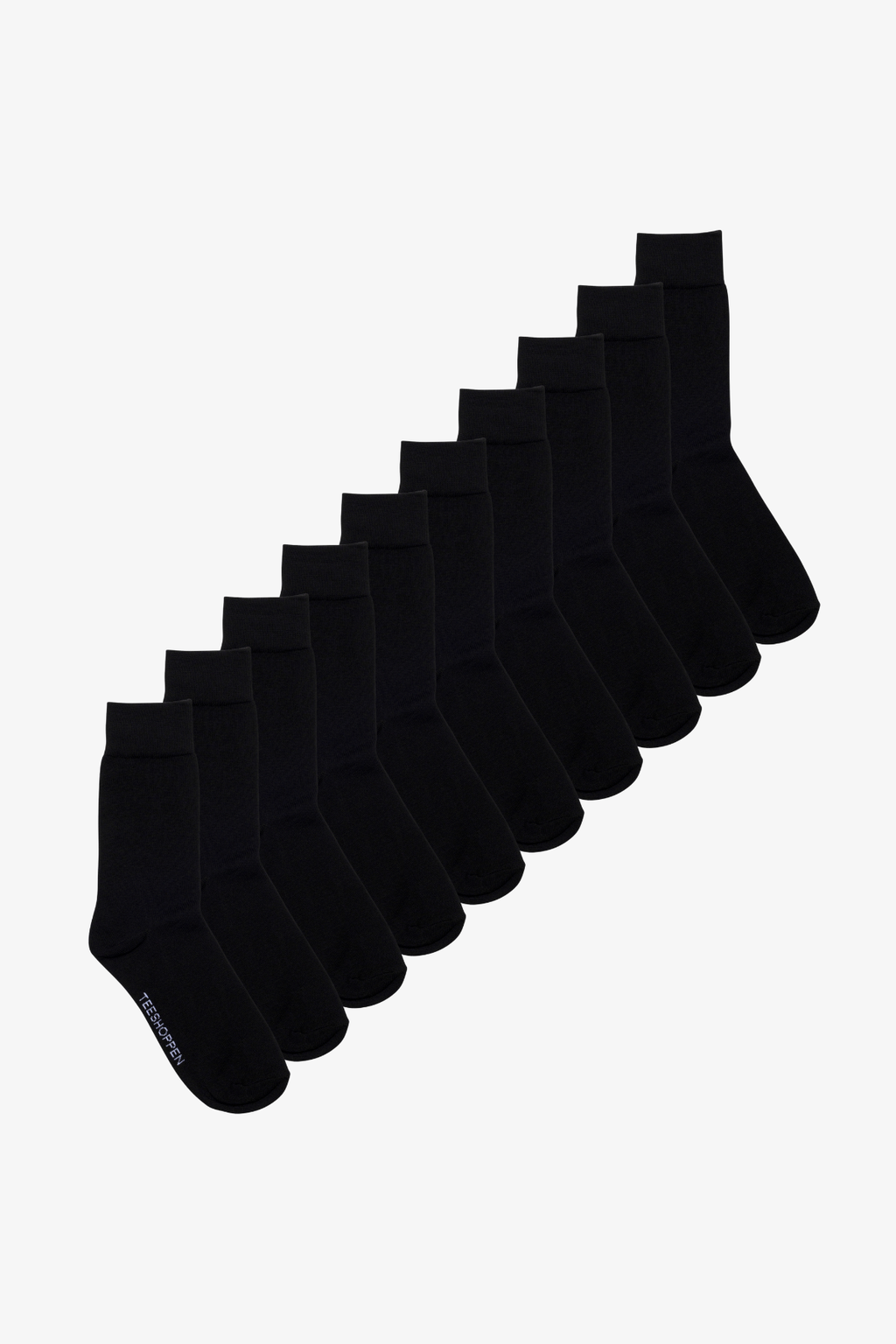 Los calcetines de rendimiento originales: 10 pcs. - Negro