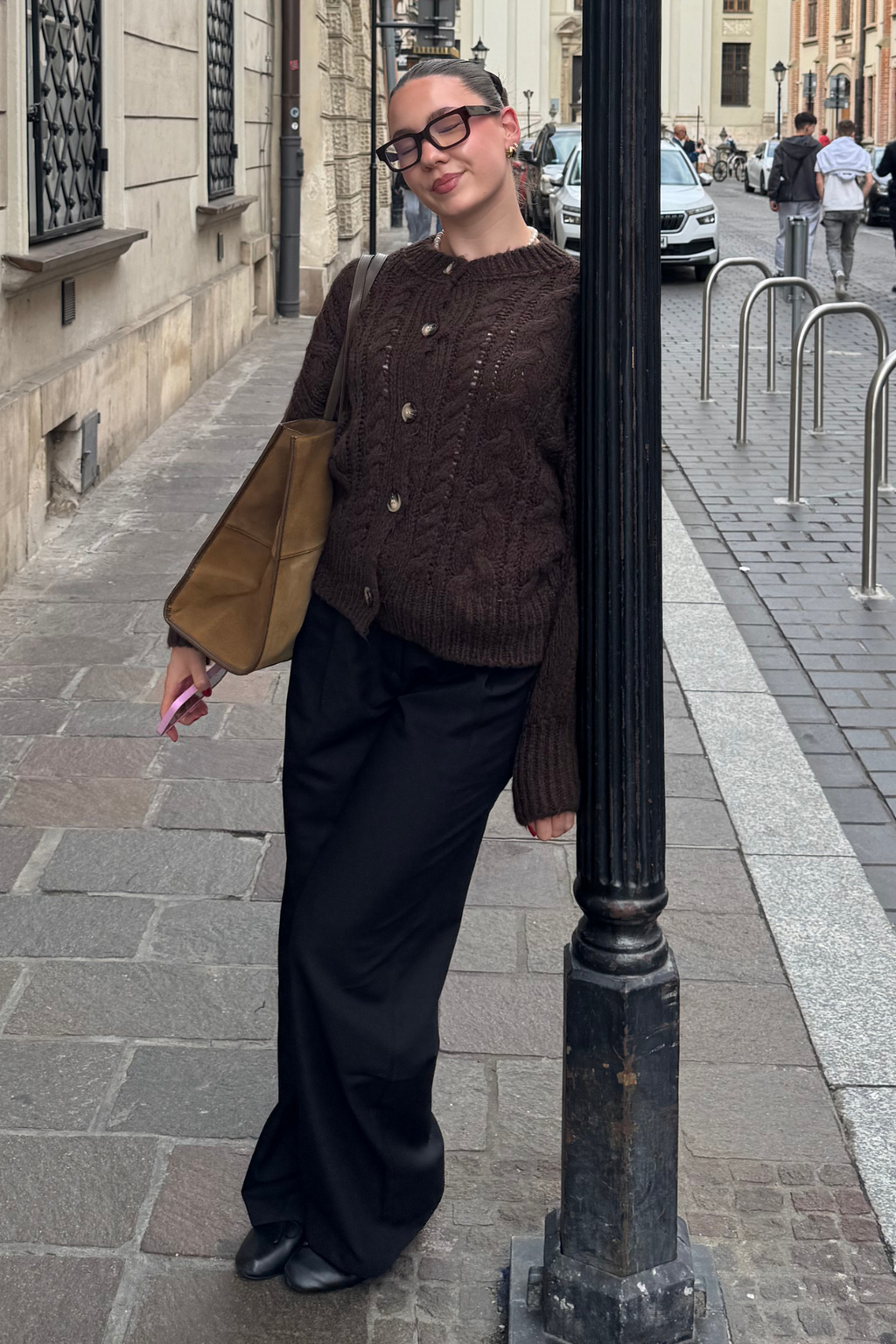 Punto Botton - Marrón