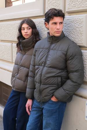 Chaqueta Puffer - Oliva