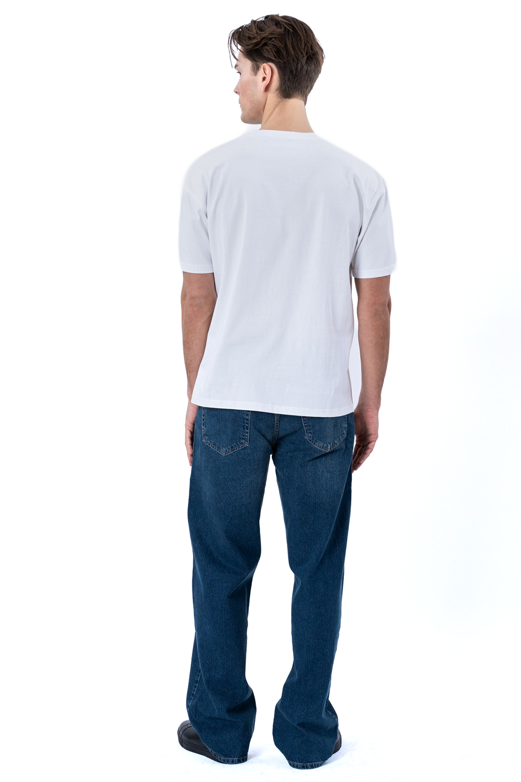 Camiseta cuadrada - Blanco