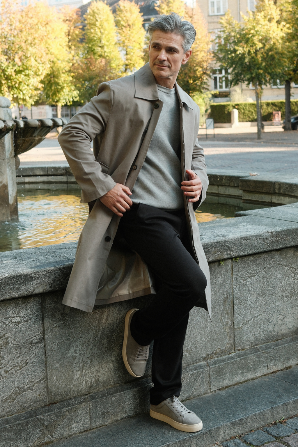 Gabardina Philip - Oliva