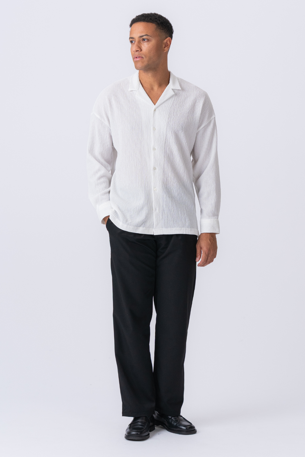 Camisa de Aidan - blanco
