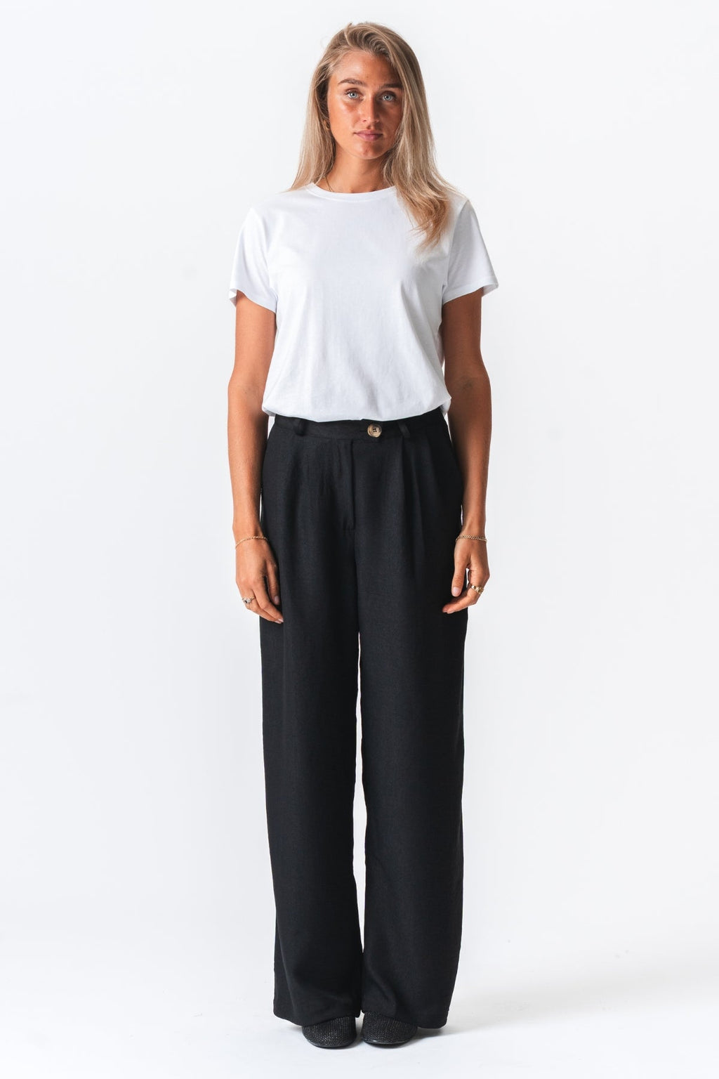 Emma Pants Suelto - negro