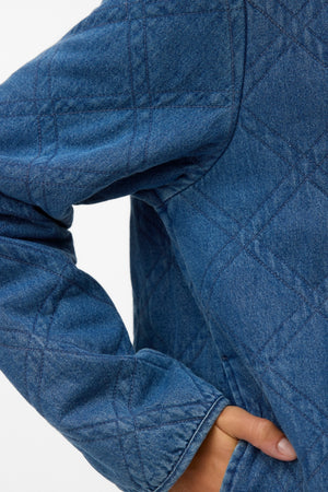 Chaqueta acolchada Era - Denim azul medio