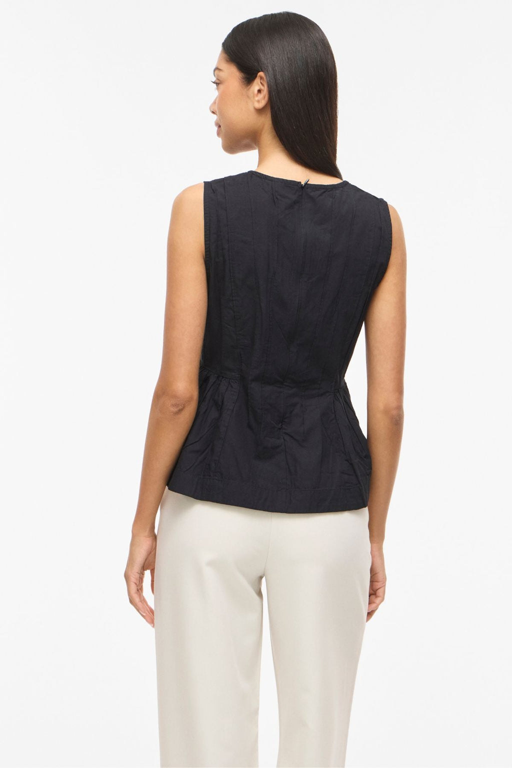 Top Jimba con cuello redondo - Black Beauty