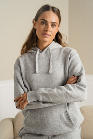 Sudadera con capucha Essential - Gris Melange