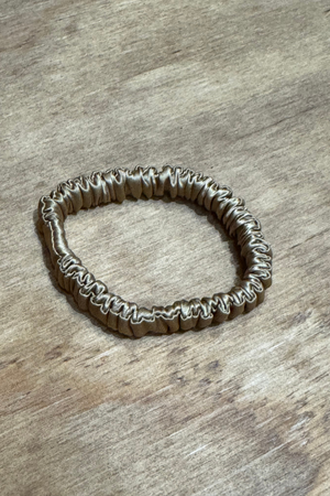 Elástica de seda - marrón